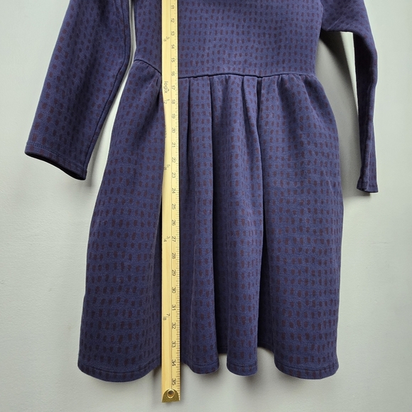 CHINTI AND PARKER Fit‎ And Flare Long Sleeve Dress Navy Maroon Womens Size S - Picture 14 of 14